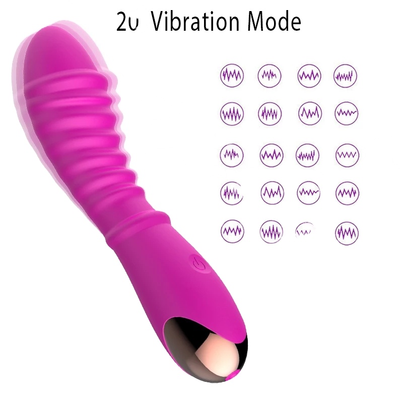 Venta al por mayor de silicona Mini AV Wand Sex Toy Mujeres Vibrador Masajeador